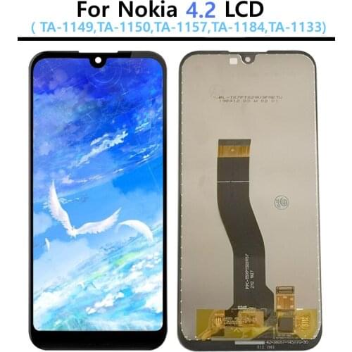 AAA Quality For Nokia 4.2 TA-1184 TA-1133 TA-1149 Display Touch Screen Digitizer Repair Replacement Assembly Free shipping