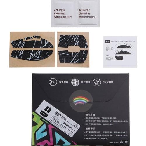 Y4UE for logitech G Pro X Superlight Mouse Skin Sweat Resistant Pad Anti-slip Sticker