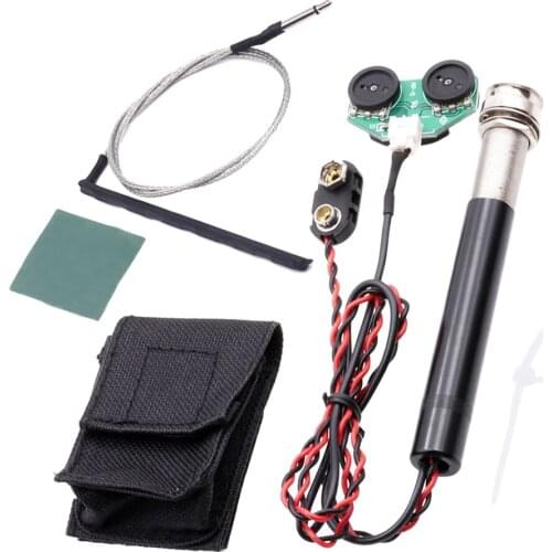 2xActive Endpin Preamp Piezo Pickup Kit Volume Tone for Acoustic Guitar