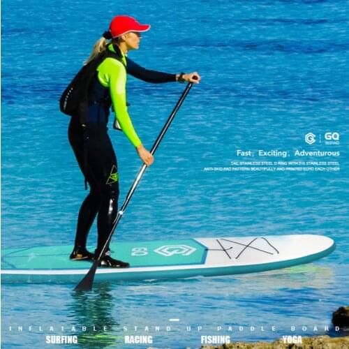 9.5'ft inflating paddle board Sup board Stand-up paddle board Surfboard Long Board Stand up Dropshipping With bag gonflatable