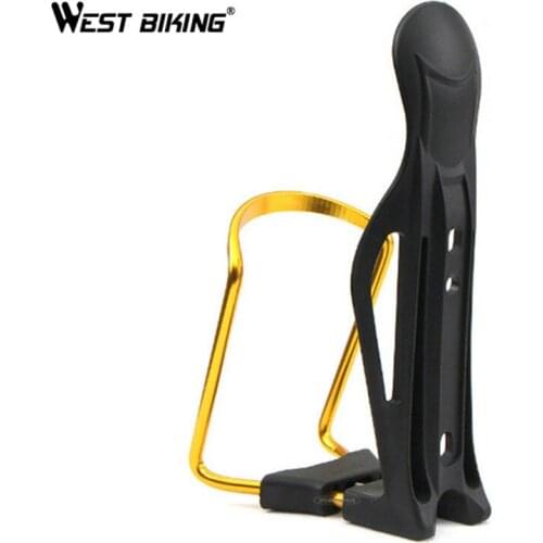 WEST BIKING Adjustable Aluminum Bottle Cage Bottle Cage /Bicycle Accessories/Mountain Bike Water Bottle Holder 4 Color Options