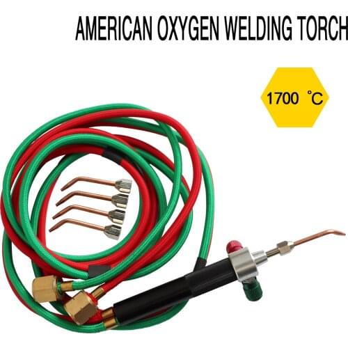 American Oxygen Welding Torch Gas Welding Gun Melting Gun Jewelry Welding Platinum Stainless Steel Goldsmith Little Torch Kit