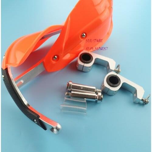 Free shipping orange 22mm motorbike hand guard for suzuki honda SXF motorcycle handguard parts moto protection motocross
