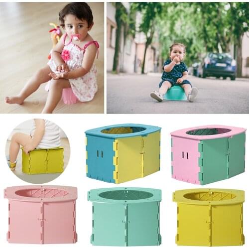 Kids Portable Potty Seat Travel Toilet Portable Urinal Potty Training Seat Daily Urine Pot Training Safety Toilet