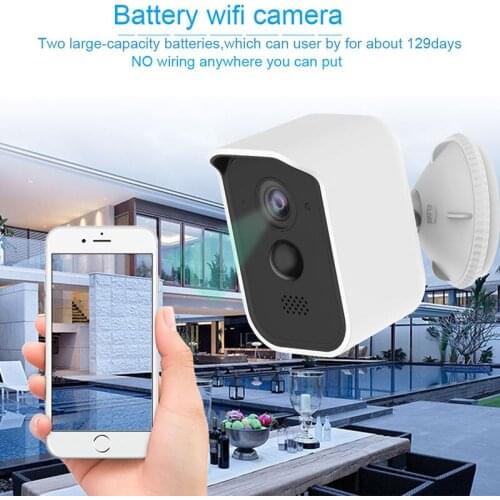 Outdoor security camera 1080p cloud storage wifi 2.4G IP cam weatherproof infrared night vision motion detection home Cameras