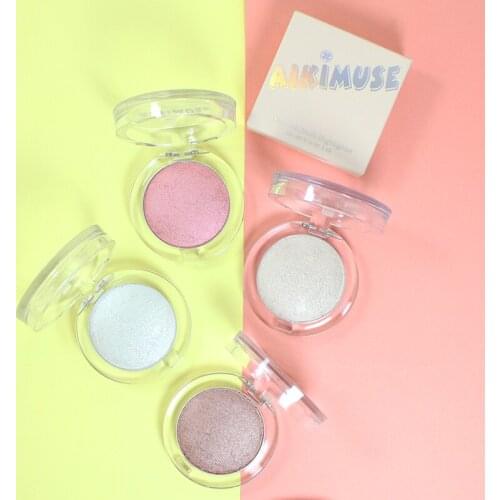 Facial contour blush, long-lasting Shiny Bronzer, powder make-up luminaries, high-gloss Palette for cosmetics