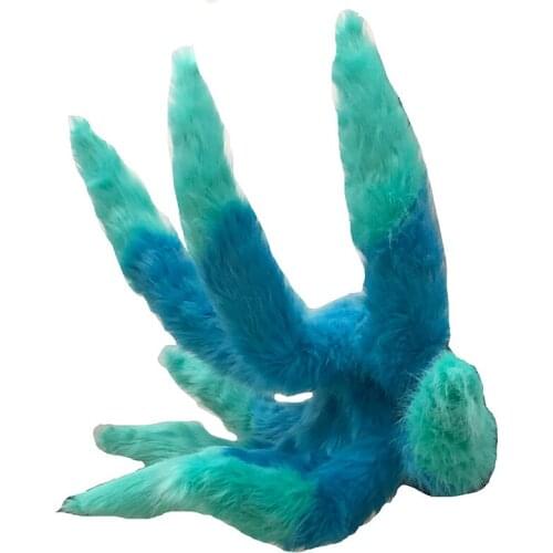 Game LOL Ahri Nine Tailed Fox Wonderful Tail Cosplay Replica Prop Decoration High-Quality Restore Character Accessories