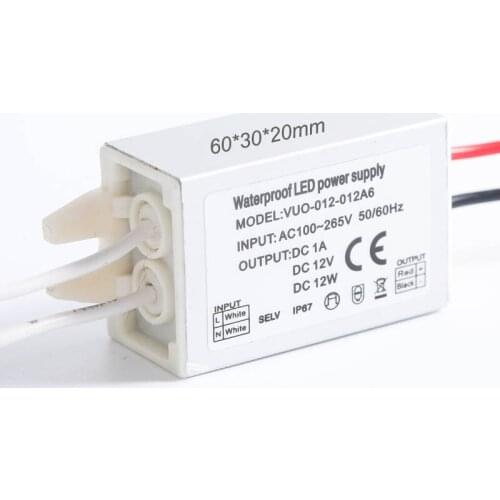AC110V 220V IP67 Mini LED Power Transformer 12W 20W 30W 45W IP65 Sauna Spotlight 1W 12V RGB Spot Light