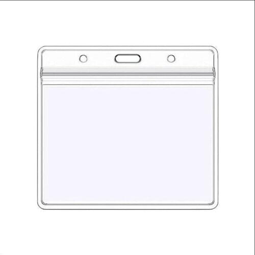 4 X 3 Inches Fashion Transparent Waterproof Pvc Women Card Case Card Holder Paper Card Bag Id Card Mini Protection