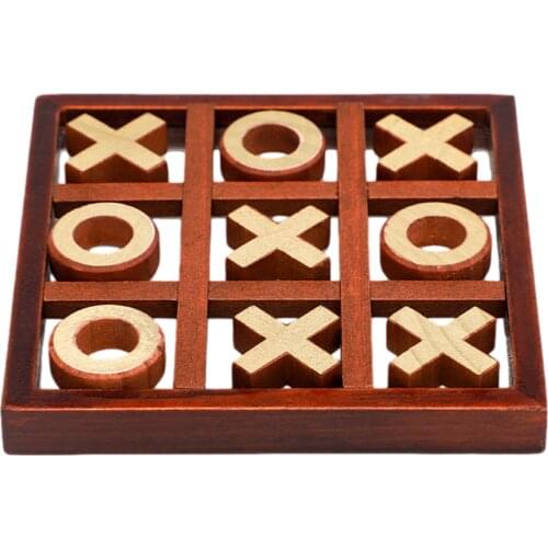 Board Game OX Chess Parent-Child Interaction Leisure Interactive Toys Game Intelligent Educational Toys Family Board Game Set