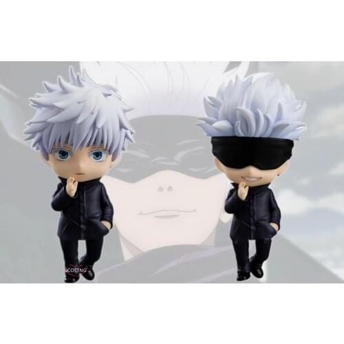 New Jujutsu Prop Anime Jujutsu Kaisen Figure Gojo Satoru Q Version PVC Action Figure Megumi Nobara Satoru Figure Cosplay