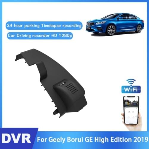New product! Car DVR Driving Video Recorder For Geely Borui GE High Edition 2019 CCD High quality Night vision HD Novatek 96672