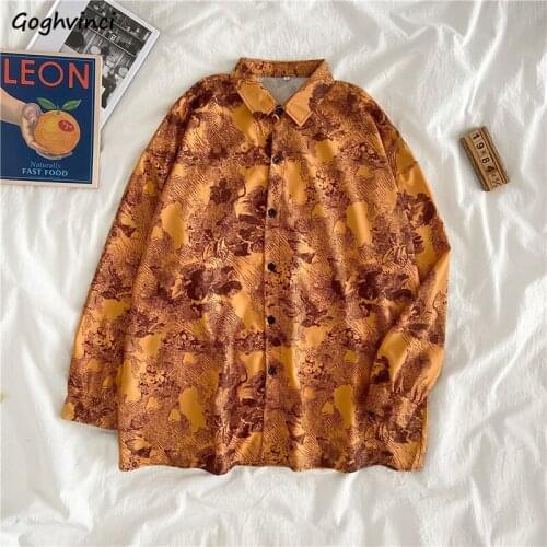 Shirts Women New Ins Harajuku BF Loose Shirt Womens Casual All-match Chic Fashion Spring Tops Female Ulzzang Breathable Clothing