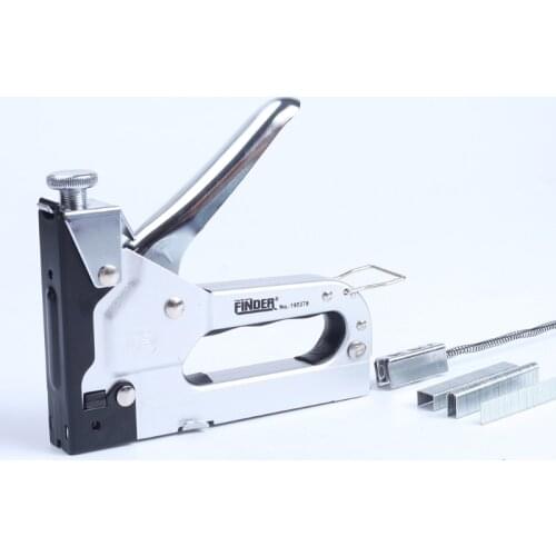 One Piece Of DIY Home Construction Wood Stapler, Manual Construction Stapler For Fixing Frame Nails For Interior Decoration