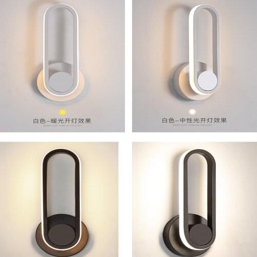 Modern blue wall light stone light gooseneck glass ball crystal bedroom bedside living room dining room wall lamp