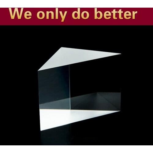 Spectral Optics Optical Glass Triangular Spot K9 Isometric Right Angle Tri Prism