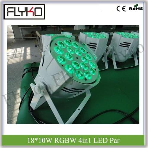 18X10W LED par light RGBW 4in1 led Par for professional stage lighting show