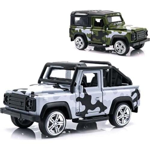 Pull Back Alloy SUV Off-Road Car Model 1:32 Scale Diecasts Toy Vehicle Collectible Toy Cars for Boy Children Christmas Gift Y093