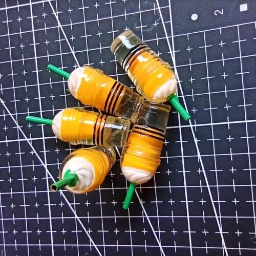 1pcs/lot resin solid orange Icecream 26mm fairy garden gnome moss terrarium crafts bonsai home decor for DIY A032-4