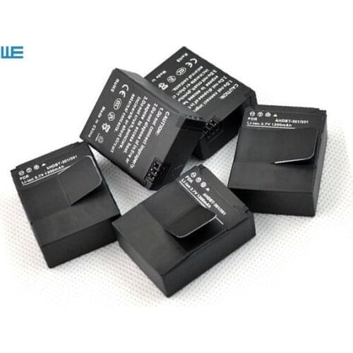 20pcs/Lot. Gopro Accessories. HERO3+ Battery. 1600mAh AHDBT-302 AHDBT302 AHDBT-301/201 Batteries for GoPro HD HERO3,3