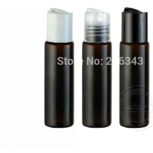 30ml brown plastic PET bottle ,toilet water bottle,lotion bottle with press lid