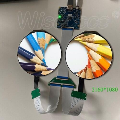 5" Inch 1080*1080 1080P MIPI Round Circle Circular IPS TFT LCD Module Screen Display Panel ES050YMM-A00 with Board Raspberry PI