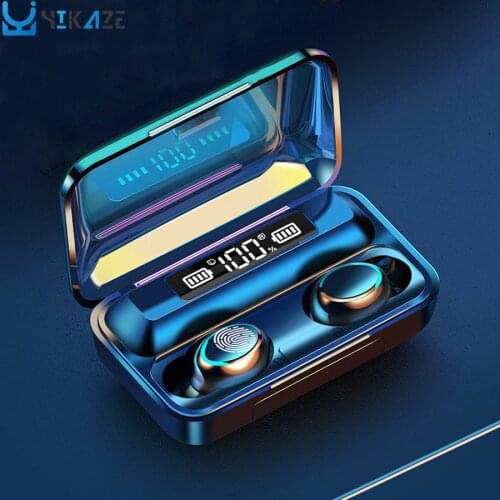 F9 TWS Bluetooth Earphones 9D Stereo Wireless Headphones Sport Waterproof Headset Mini Earbuds for Xiaomi Huawei All Smartphone