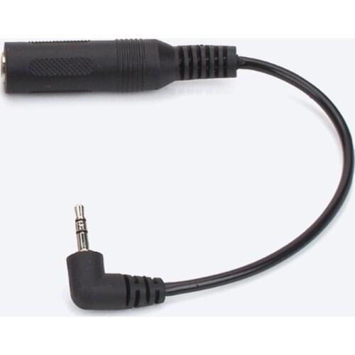 EZ Tattoo Clip Cord Cable Standard 6.3 mm Jack to 3.5 mm Adapter for Tattoo Machine Power Supply 1 pcs