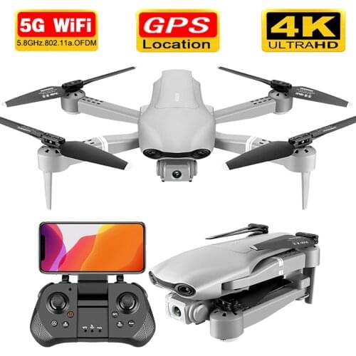 F3 Professional Drone GPS Positioning 5G WiFi FPV Real-time Video 4K HD Wide-angle Camera Foldable Height Keeping RC Quadcopter