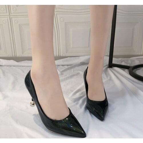 New Fashion High Heels Women black Gold Pumps Female Classic Sexy Wedding Office Party Pumps Escarpins shoes W32-08