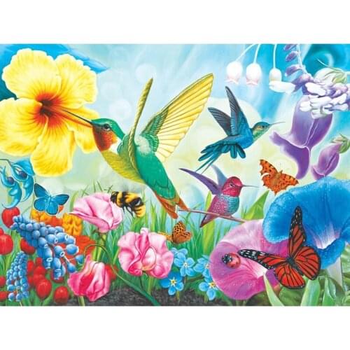 New diamond painting full square/round-Bird Flower Butterfly-5d diy diamond embroidery mosaic sale Wall Stickers, Home Decor