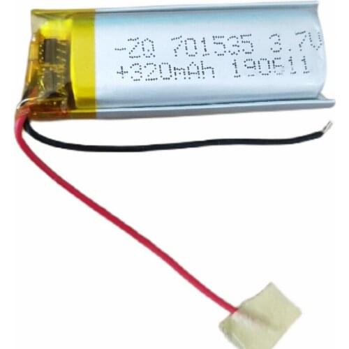 Limited Stock Retail 320mAh 3.7V 701535/190611 New Rechargeable Battery Size:35*15*7mm High Quality