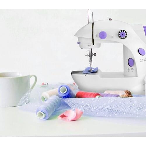 2020 Mini Portable Handheld sewing machines Stitch Sew needlework Cordless Clothes Fabrics Electrec Sewing Machine Stitch