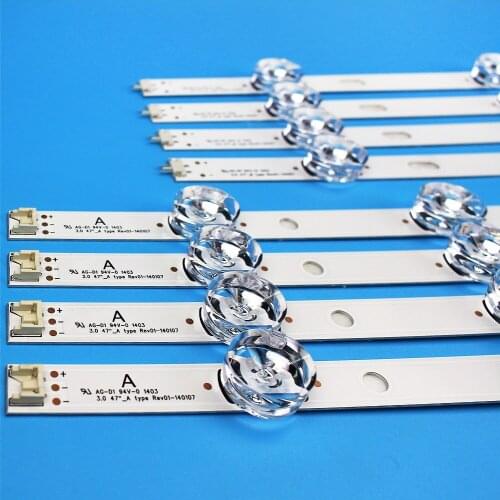 LED Backlight strip 9 Lamp For LG 47" TV innotek DRT 3.0 47" 47LB6300 47GB6500 47LB652V 47lb650v LC470DUH 47LB5610 47LB565V