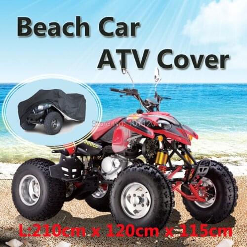 2015 Universal ATV Cover Beach Motorcycle Car Covers Waterproof Dustproof Size L 210x120x115cm resistant to water/heat/UV