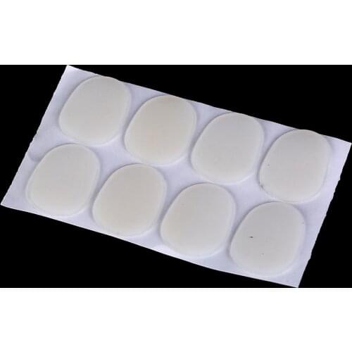 8Pcs Silicone Soprano Saxophone Sax Mouthpiece Patches Pad Cushions 0.8mm