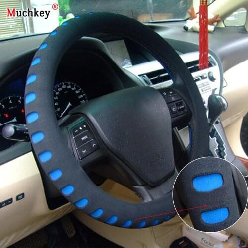 High Quality EVA Steering Wheel Cover Odorless And Wearable Universal Fit 38cm/15in Car Wheel Protector