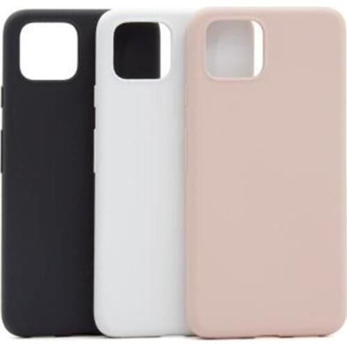 For Google Pixel4 Pixel 4 XL 4A CASE With Protector shell Soft Liquid silicone Pixel 4 Phone case Back Cover Coque