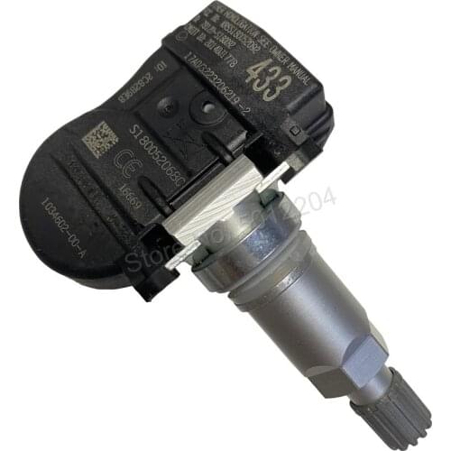 1pcs TPMS Tire Pressure Sensor 433MHz For Tesla Model S Model X Model 3 2016-201 S180052068 103460200A S180052068C 1034602-00-A