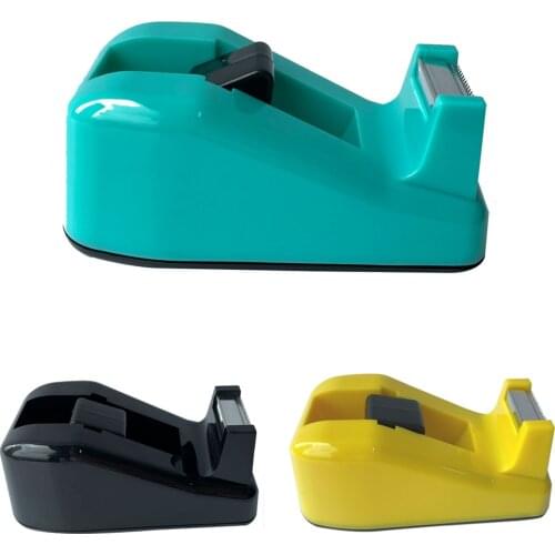 WELSTIK Cute Office Tape Dispenser Plastic Stationery Sealing Tape Cutter Washi Tape Storage Organizer Cutter Office Tape Dispen