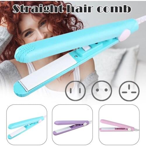 Ceramic Mini Hair Curler 2-in-1 Hair Straightener Quick Hair Styling Long-Lasting Effect SK88