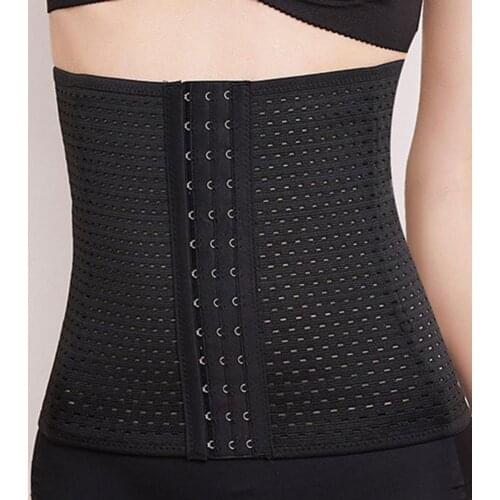 Women Body Shaper Slim Waist Trainer Tummy Girdle Belt Cincher Underbust Corset Slimming Belt Shapewear Tummy Control