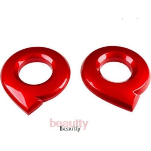 Red Front radiator cover +Rear logo for greatwall Poer