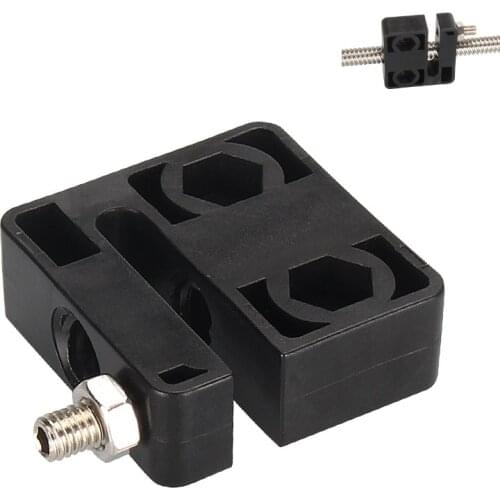 MEGA 5SETS 4SETS 3SETS T Openbuilds Type Block Nut Anti Backlash 3D Printer Parts T8 Screw 8mm POM Nut Block Pitch 2mm Lead 8mm