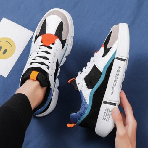 Spring new Men Lightweight And Comfortable Classic Skate Shoes Canvas Shoes Non-slip Sweat-absorbent Mens Sneakers Lace-up Shoe
