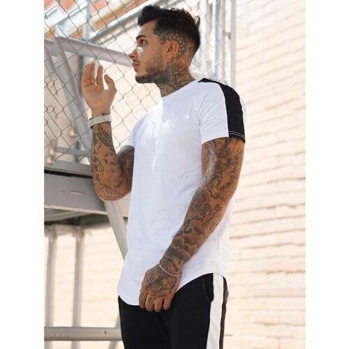 New Fitness T-shirt Rashgard Quick Dry Running Slim fit T Shirt Men Gym Sport Top Bodybuilding Clothing Workout Outdoor Jersey