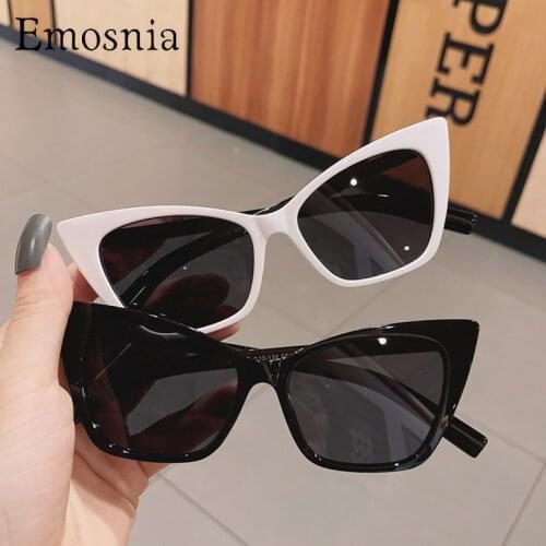 2021 Sexy Cat Eye Sunglasses For Women Vintage Fashion Luxury Brand Designer Sun Glasses Men New Leopard Gradient Eyeware UV400
