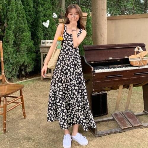 Dresses for Women Summer 2021 Strap Dress Womens Skirt Vestido De Mujer Femme Robe