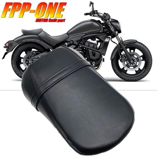 For Kawasaki Vulcan S VN650 15 16 2017 Leather & Metal Rear Seat Passenger Pillion Rear Seat Cushion
