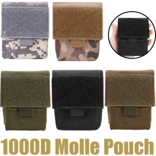 High Quality Molle Pouch Unisex Sundries Storage Bag Polyester Durable Waterproof Anticorrosive Outdoor Camping Hiking Bag